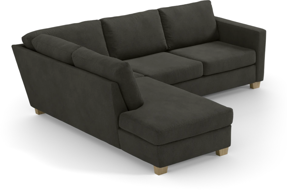 Friday - 2,5-sits soffa med divan vänster - Grå