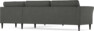 Bridge - Hörnsoffa, 3+3-sits - Grå