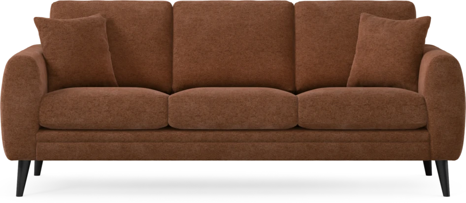 Eden - 3-sits soffa - Orange