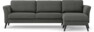 Bridge - 3-sits soffa med schäslong höger - Grå