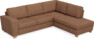 Friday - 2,5-sits soffa med divan höger - Orange