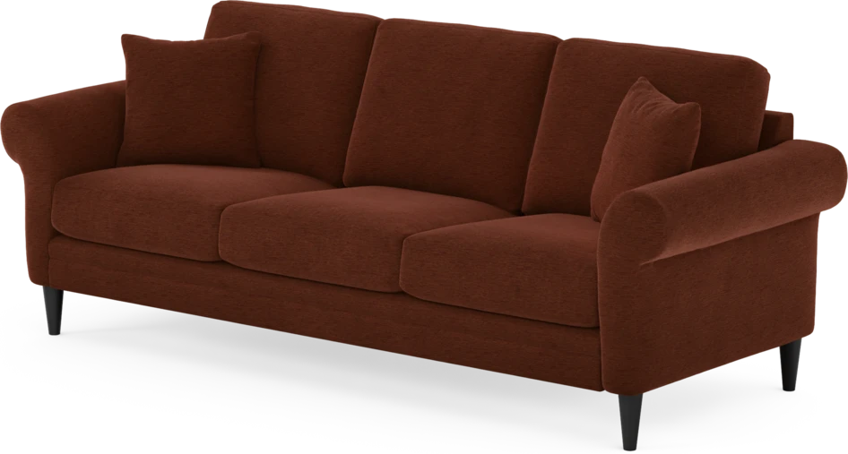 Eden - 3-sits soffa - Orange
