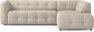 Bella - 3-sits soffa med divan höger - Beige