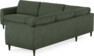 Bridge - Hörnsoffa, 3+2-sits - Grön