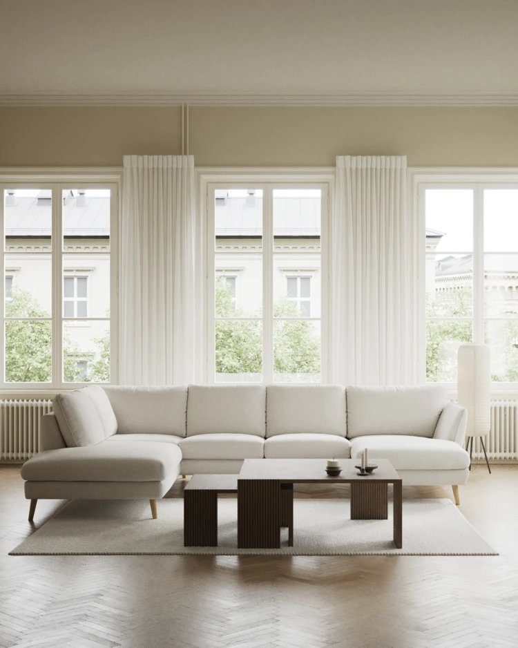 Madison Lux - 2-sits soffa med divan vänster och schäslong höger - inspiration