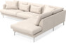 Harper - 3-sits soffa med divan höger - Beige