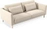 Willow - 3-sits soffa, fast klädsel - Beige