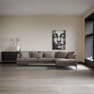 Harper - 3-sits soffa med divan höger - Beige