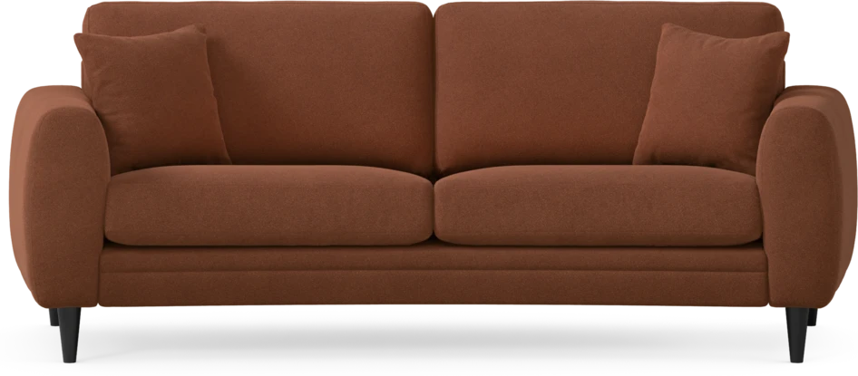 Eden - 2,5-sits soffa svängd - Orange