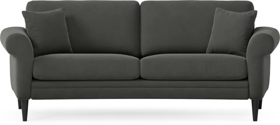 Eden - 2,5-sits soffa svängd - Grå