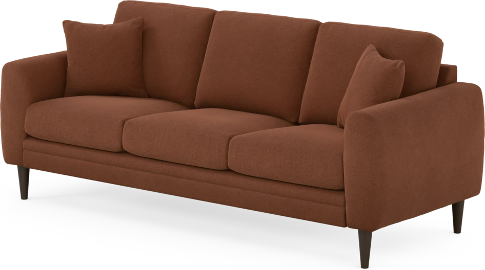 Eden - 3-sits soffa - Orange
