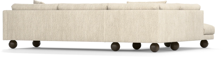 Harper - 3-sits soffa med divan vänster - Beige