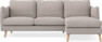 Madison - 2-sits soffa med schäslong höger - Beige