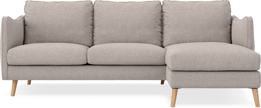 Madison - 2-sits soffa med schäslong höger - Beige