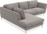 Madison - 2-sits soffa med divan vänster - Beige