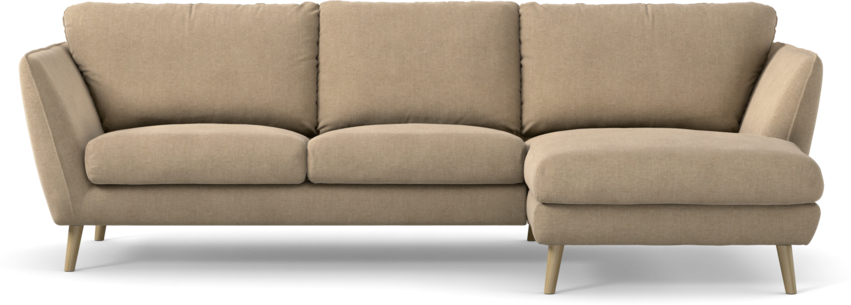 Madison - 2-sits soffa med schäslong höger - Beige