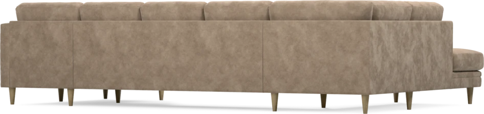 Eden - 3-sits soffa med divan vänster och schäslong höger - Beige