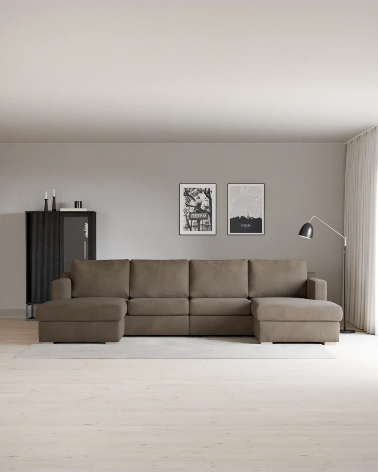 Friday - 2-sits soffa med två schäslonger - inspiration