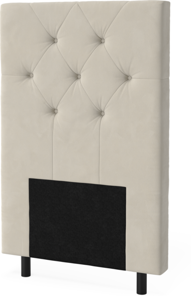 New York pikerad - Sänggavel, 90-210 cm - Beige