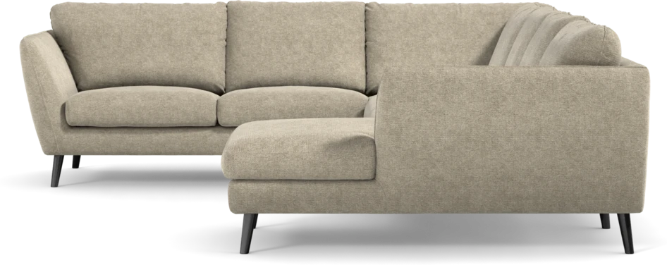 Madison Lux - Hörnsoffa med schäslong höger - Beige