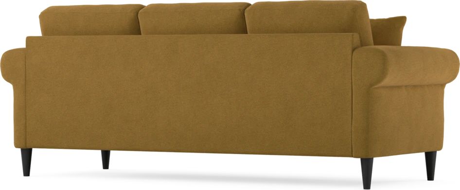 Eden - 3-sits soffa - Gul