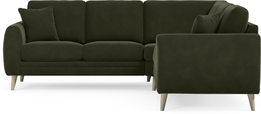 Eden - Hörnsoffa, 2+2-sits - Grön