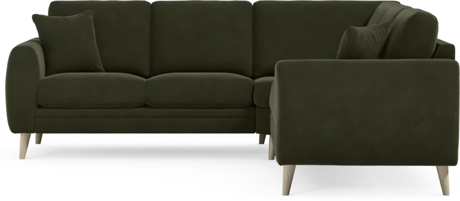Eden - Hörnsoffa, 2+2-sits - Grön