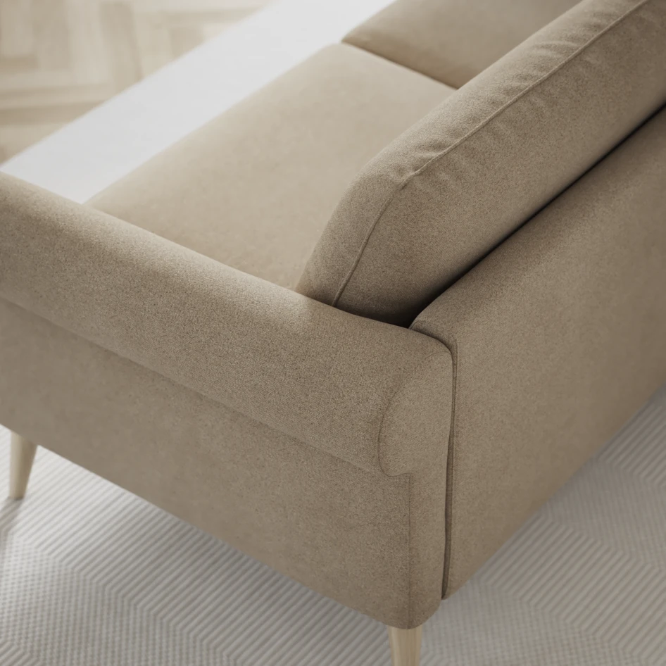 Bridge - Hörnsoffa, 2+2-sits - Beige