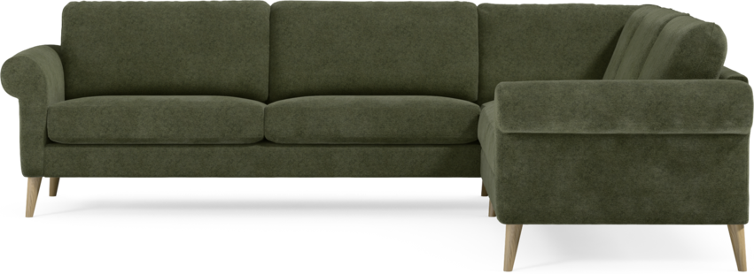 Bridge - Hörnsoffa, 3+2-sits - Grön