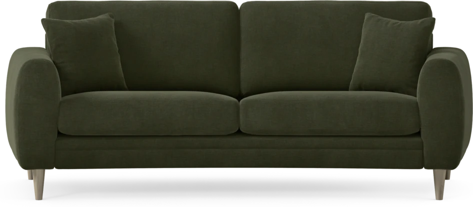 Eden - 2,5-sits soffa svängd - Grön