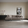 Harper - 4-sits med schäslong vänster - Beige