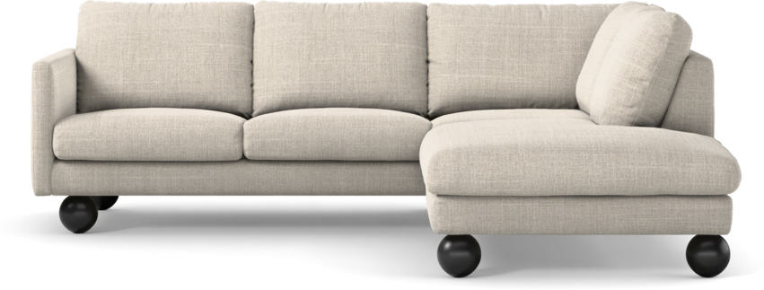 Madison Lux - 2-sits soffa med divan höger - Beige