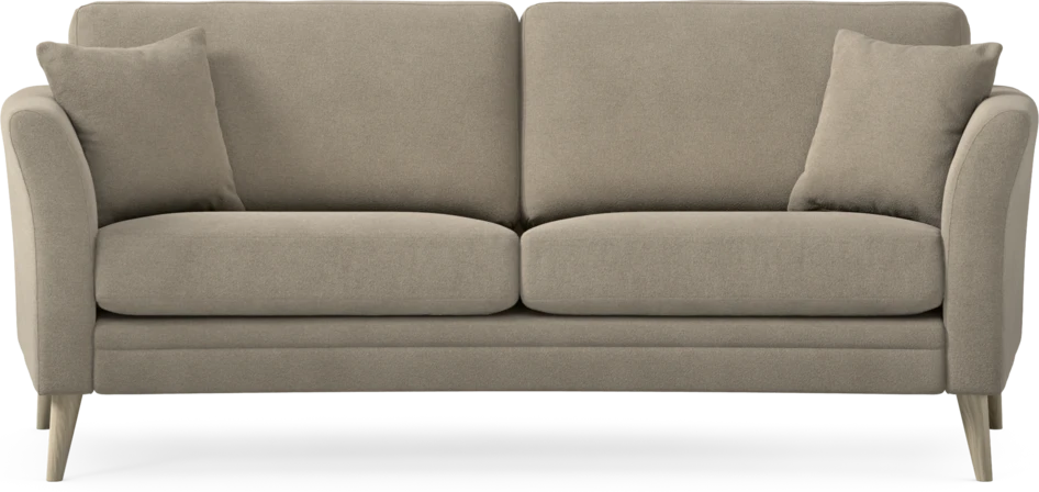Eden - 2,5-sits soffa svängd - Beige