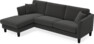 Eden - 2,5-sits soffa med schäslong - Grå