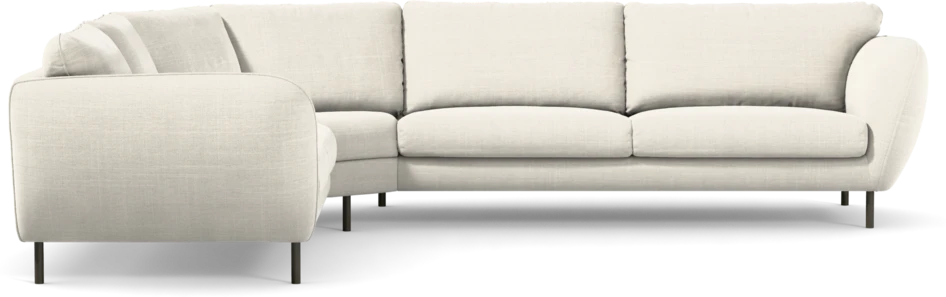 Madison Lux - Hörnsoffa 2+3-sits, hörn 2 - Vit