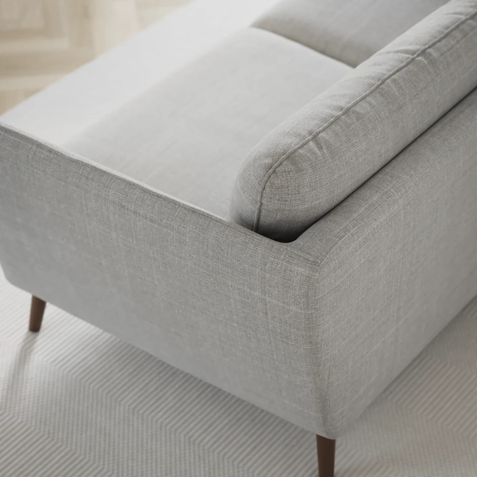 Madison - 2-sits soffa med divan vänster och schäslong höger - Grå