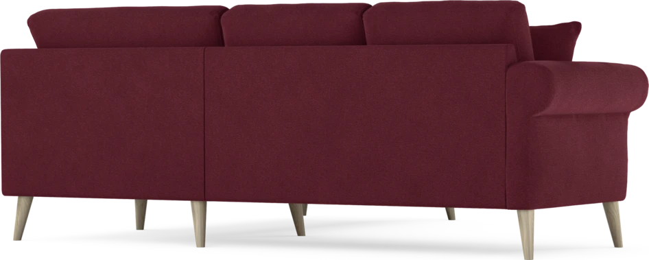 Eden - Hörnsoffa, 2+2-sits - Röd