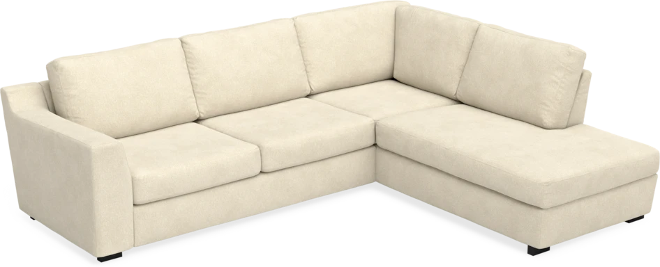 Friday - 2,5-sits soffa med divan höger - Beige