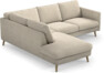 Madison Lux - 2-sits soffa med divan vänster - Beige