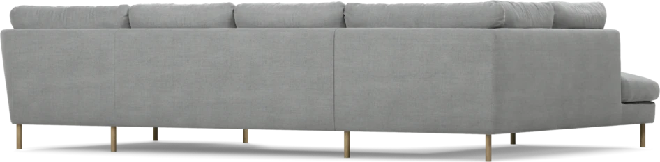 Madison - 2-sits soffa med divan vänster och schäslong höger - Grå