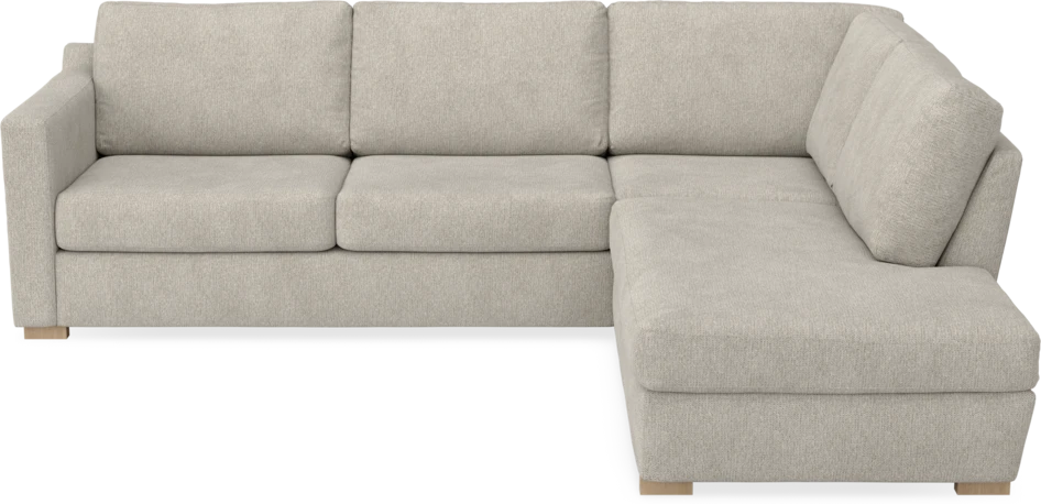 Friday - 2,5-sits soffa med divan höger - Beige