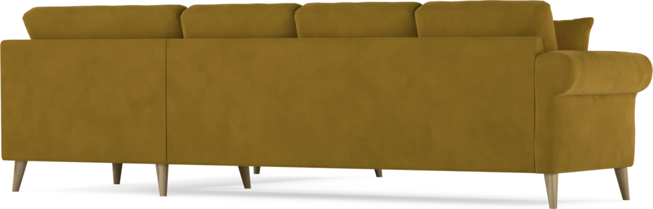 Eden - Hörnsoffa, 3+2-sits - Gul