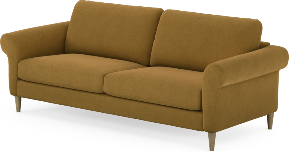 Bridge - 3-sits soffa - Gul