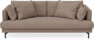 Harper - 3-sits soffa, hel dyna - Brun