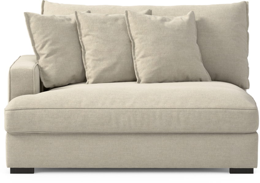 Rossi - 2-sits med armstöd vänster - Beige