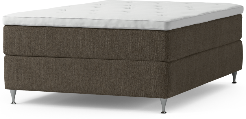 Delux Dream - Kontinentalsäng, enkelsäng 140 cm med bäddmadrass och sängben