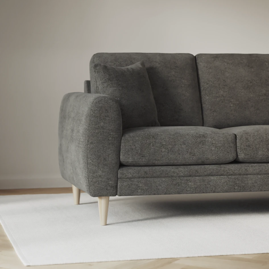 Eden - 3-sits soffa - Grå