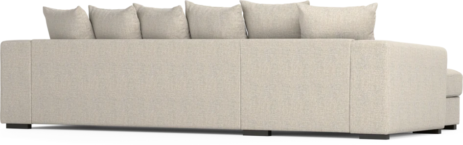 Town - 3-sits soffa med schäslong vänster - Beige