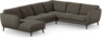 Madison Lux - Hörnsoffa med schäslong vänster - Beige