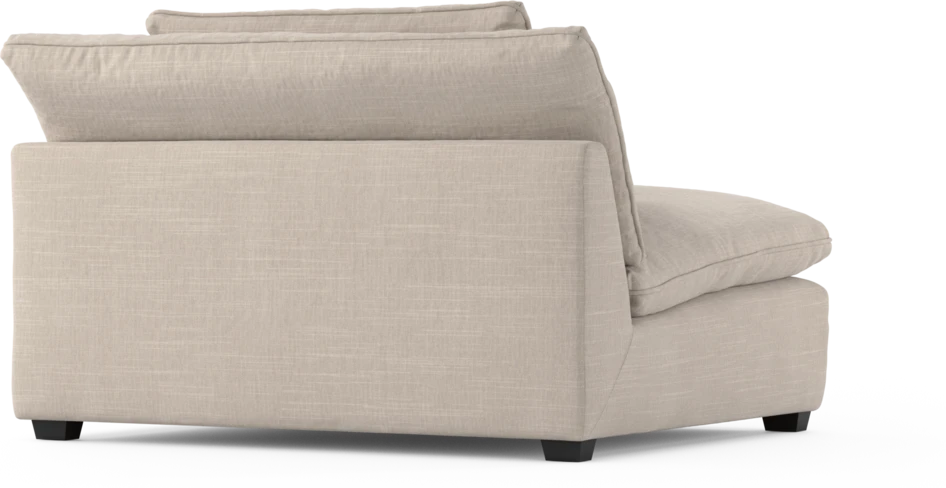 Bellora - 2-sits utan armstöd - Beige